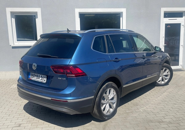 Volkswagen Tiguan Allspace cena 98900 przebieg: 139000, rok produkcji 2018 z Olszyna małe 326